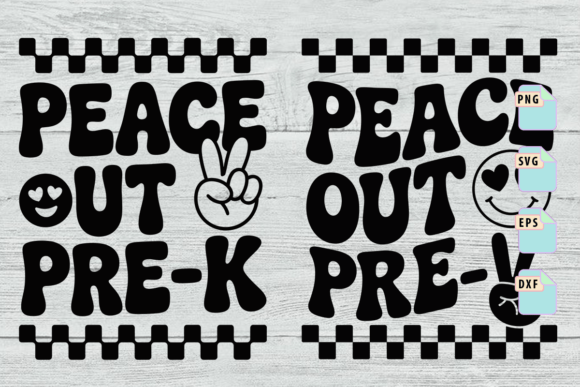 Download Peace out Pre-K SVG Bundle Design - Premium Resources