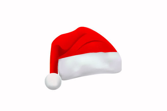Download Christmas Hat Realistic Illustration - Christmas hat Collection