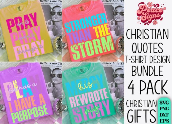 Download Preppy Religious SVG PNG Bundle Design - Premium Resources