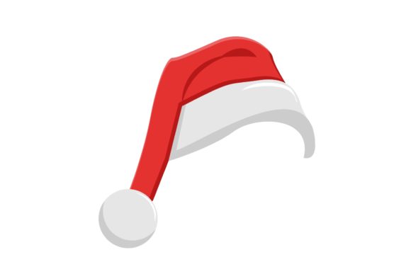 Download Illustration of Red Christmas Hat - Christmas hat Collection